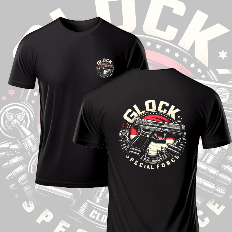 Kaos tactical pria | kaos tentara army | Kaos Pria hitam | kaos glock