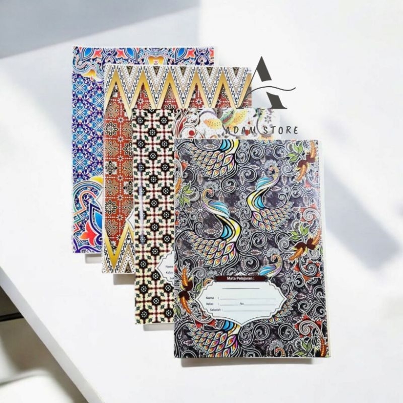 

Sampul Buku tulis Barik ukuran KWARTO ukuran buku biasa motif random ( Isi 20 Lembar)
