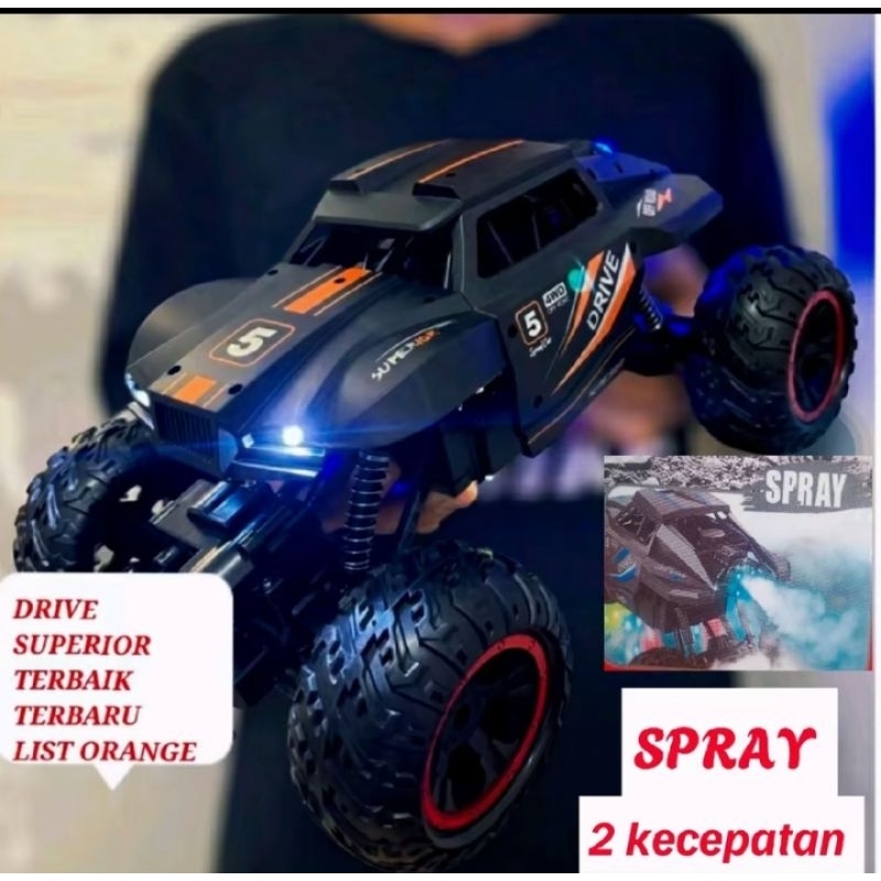 Mobil Remote 4WD ROCK CRAWLER RACE Offroad 2,4Ghz MAINAN RC Remote Control