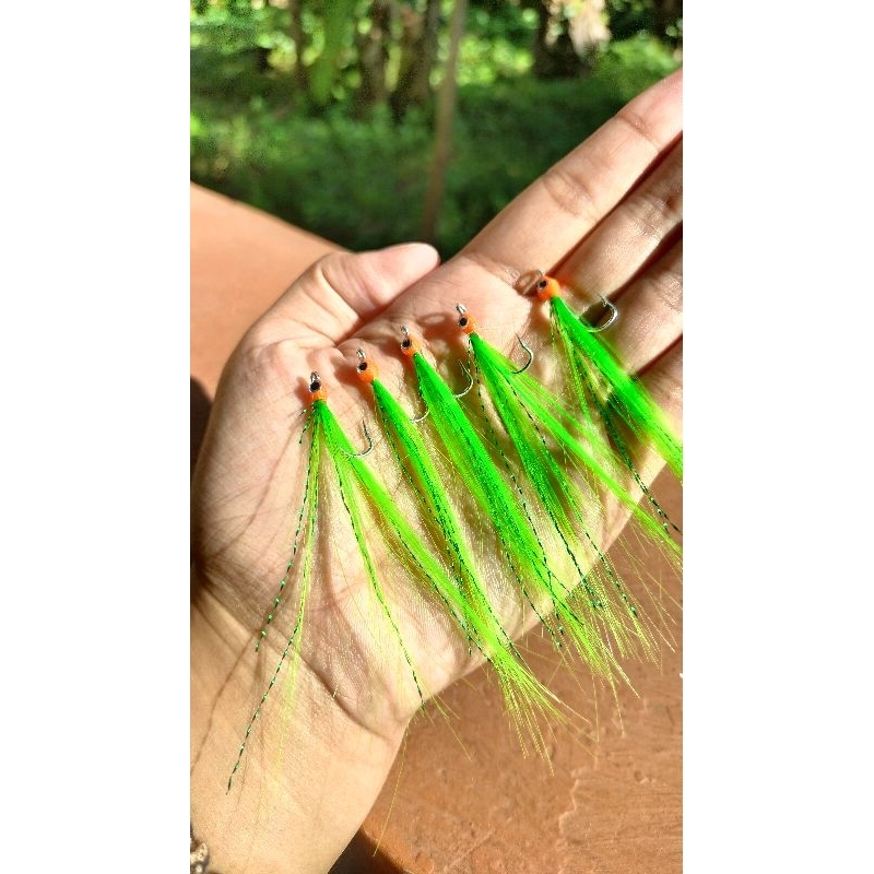 sabiki micro casting carolina rig/sabiki jigging (isi 2pcs)