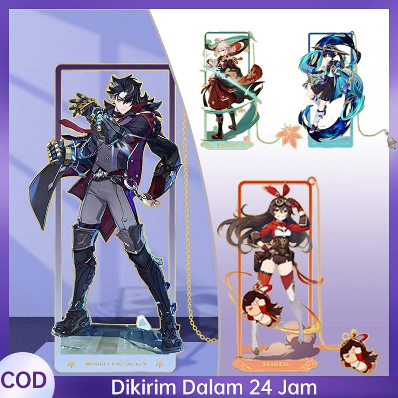 

Anime Bookmark Buku Genshin Bookmark Besi Genshin Merch Metal Bookmark Besi Pembatas Buku Albedo Genshin