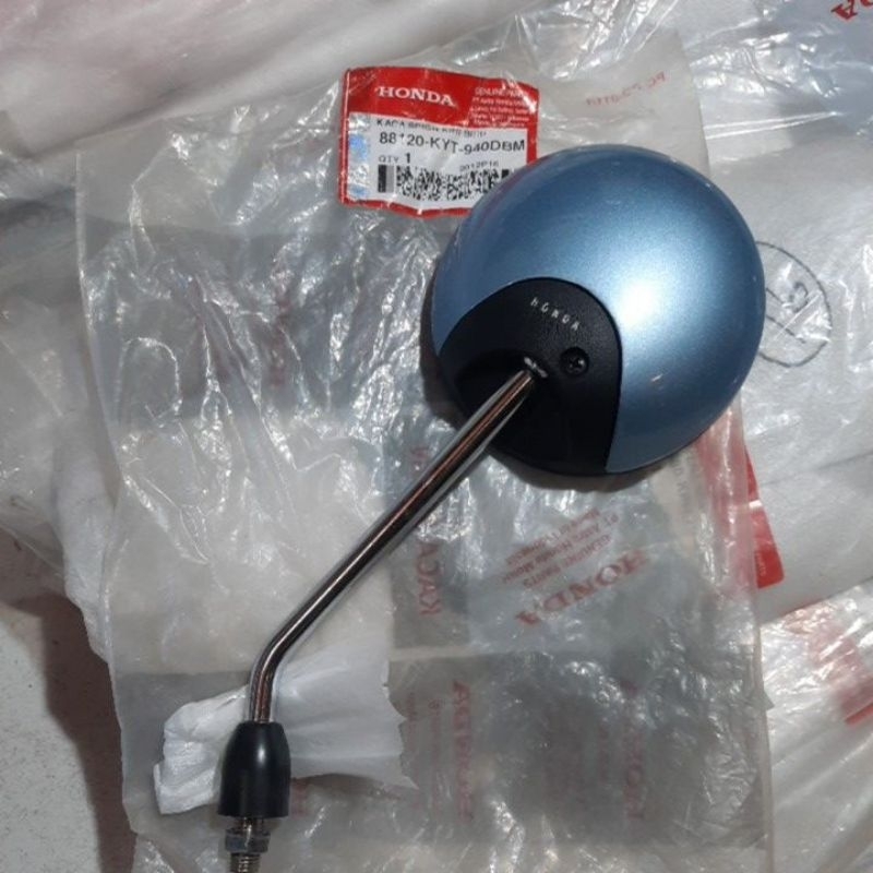 KACA SPION SCOOPY KARBU SCOOPY Fi BIRU MUDA DBM ORIGINAL AHM