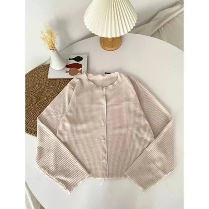 Cardigan Anak Perempuan 2 Tahun Sampai 12 Tahun Crop Top Lembut