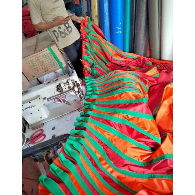 PARASUT JANGKAR UKURAN 42 PANJANG 5 METER.