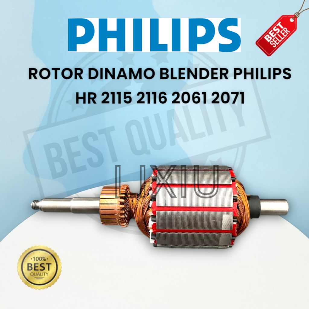 ROTOR DINAMO BLENDER PHILIPS HR 2115 2116 2061 2071