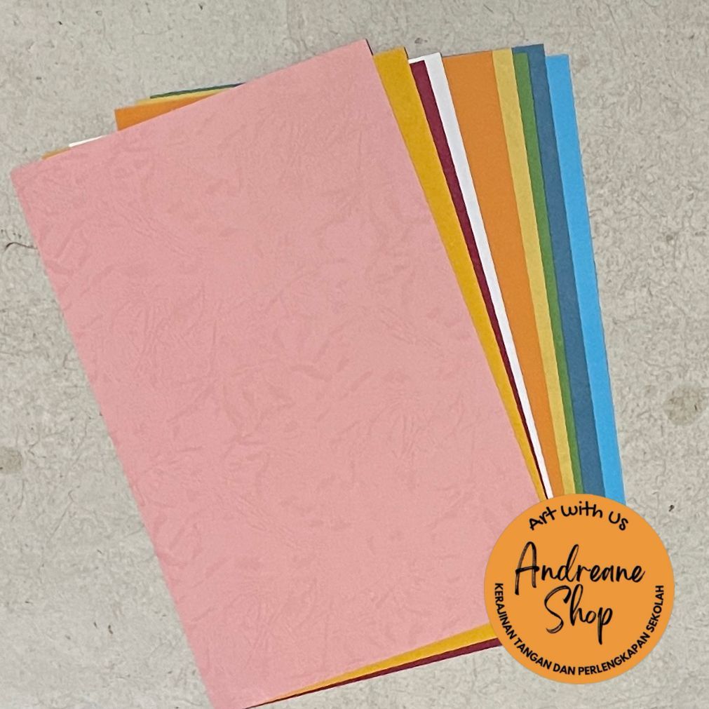 

Karton Buffalo Bertekstur F4 Isi 5 Lembar | Karton Jilid 150gsm | Kertas Tebal Crafting & Jilid Laporan Deskripsi Produk: Buat hasil karya atau laporanmu jadi lebih profesional dan elegan dengan Karton Buffalo Bertekstur ukuran F4!