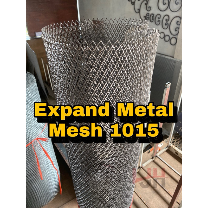 Expand metal mesh 1015 ukuran custom kawat ram besi wiremesh industrial .ukuran tersedia mulai 10x10