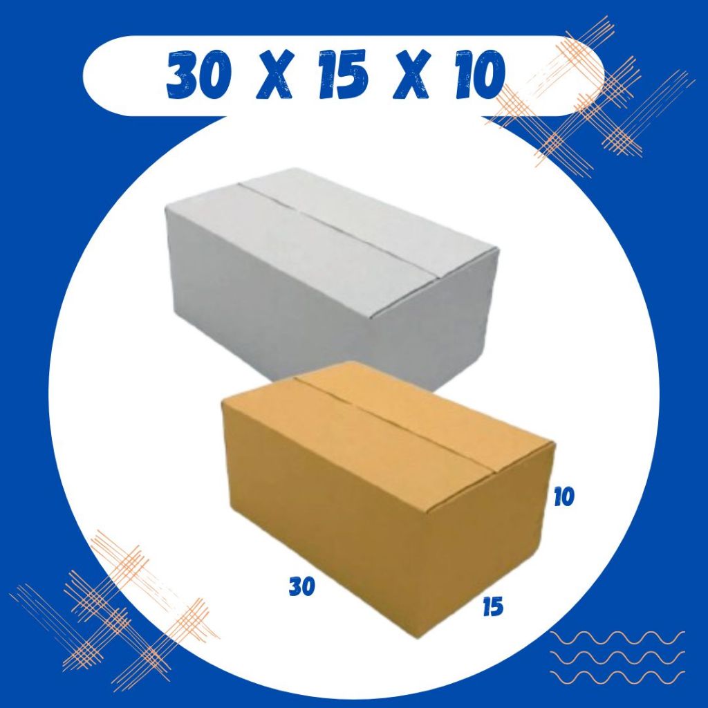 

Box 30x15x10 Kardus A1 Packing Karton Dus Kotak Kemasan kosmetik Souvenir Jamu Sparepart Obat Madu