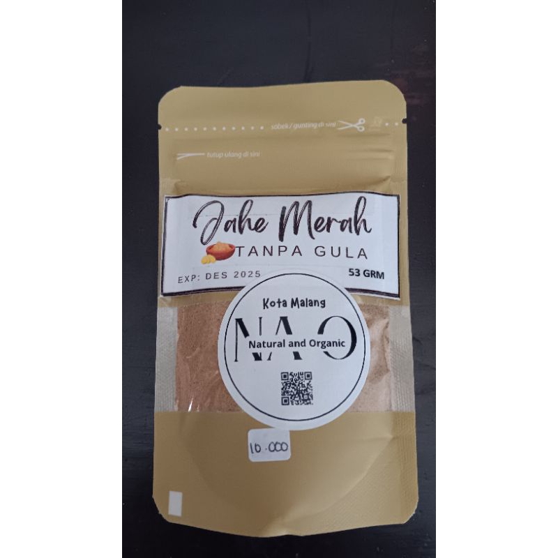 

Jahe Bubuk Tanpa Gula