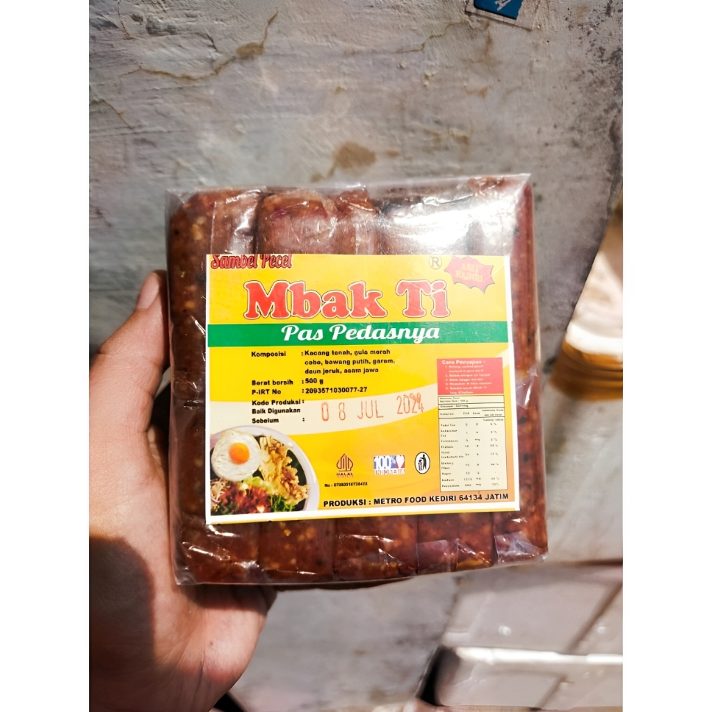 

Sambel Pecel Instan Mbak Ti Asli Kediri – Halal, Tanpa Pengawet, Homemade