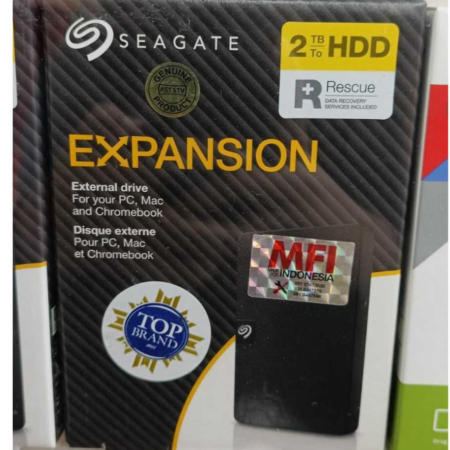 HD EXTERNAL 2TB SEAGATE EXPANSION 2.5` (NEW)