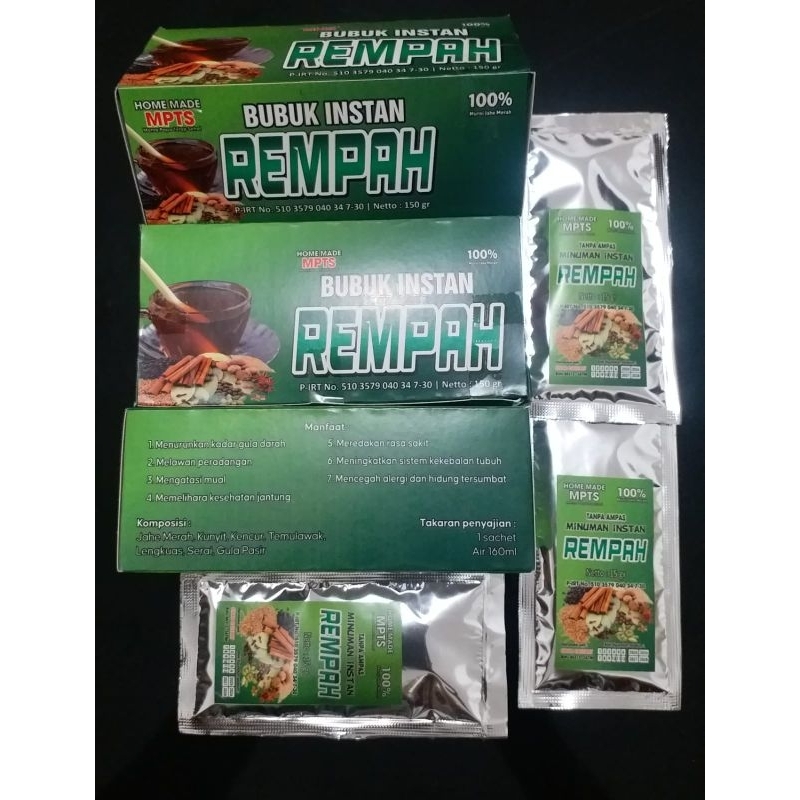

Minuman Bubuk Instant Rempah (tanpa ampas) 100% Homemade
