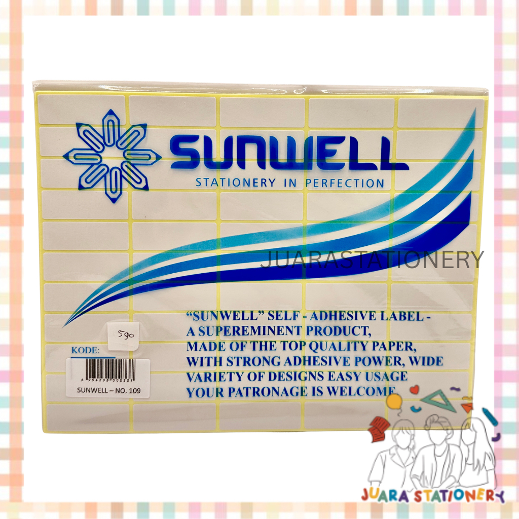 

(590) JUARASTATIONERY Label Stiker 109 / Label Tom & Jerry Label Undangan Label Nama Self Adhesive
