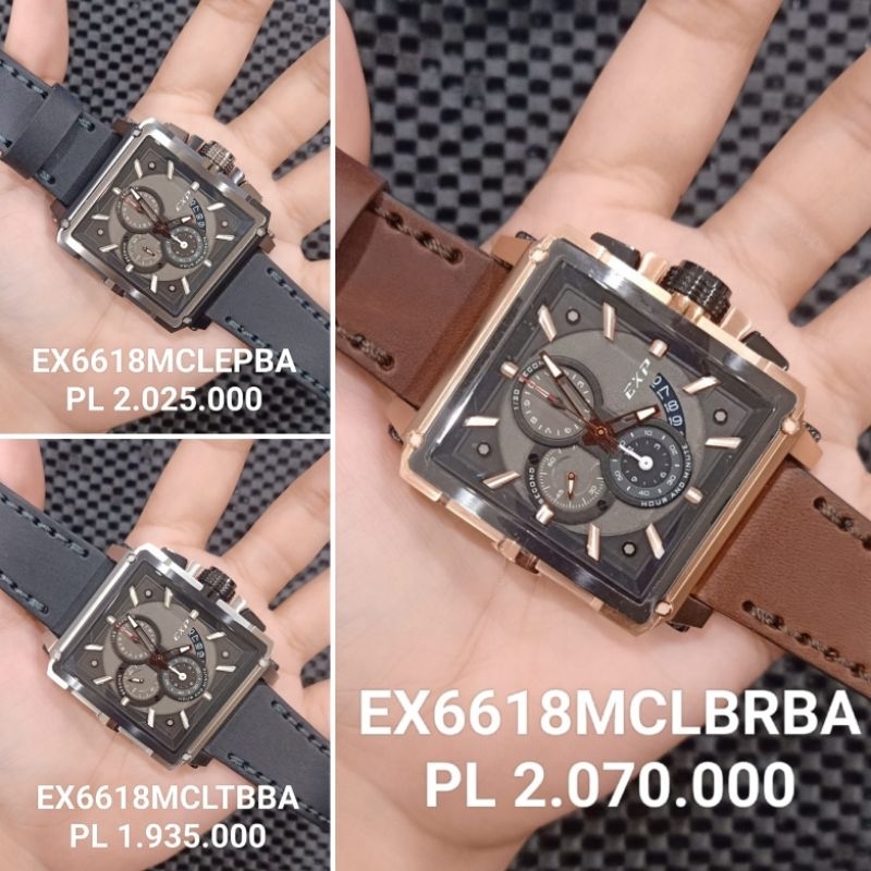 Jam Tangan Pria Expedition E 6618 MC Original ||  exp 6618  ||  E6618 Leather