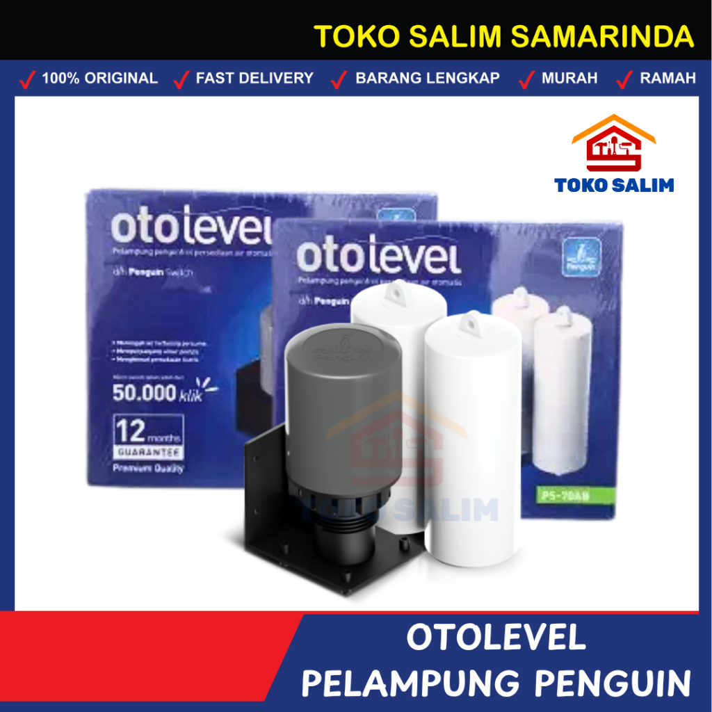 Pelampung Radar Otomatis OTOLEVEL PENGUIN / Pelampung Otomatis Toren Tandon Air Penguin /  Switch Co