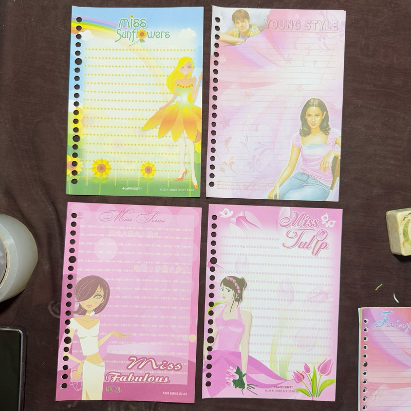[ Ready Stock ] Paket Hemat Harvest Miss Putri Putra Universe Princess Prince Diva Isi Binder A5 Pap