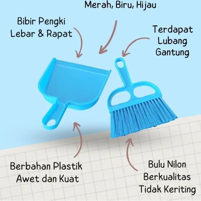 Sapu Mobil Plastik Set + Cikrak Nagoya  Sapu mobil , sapu plastik kecil, sapu kecil set