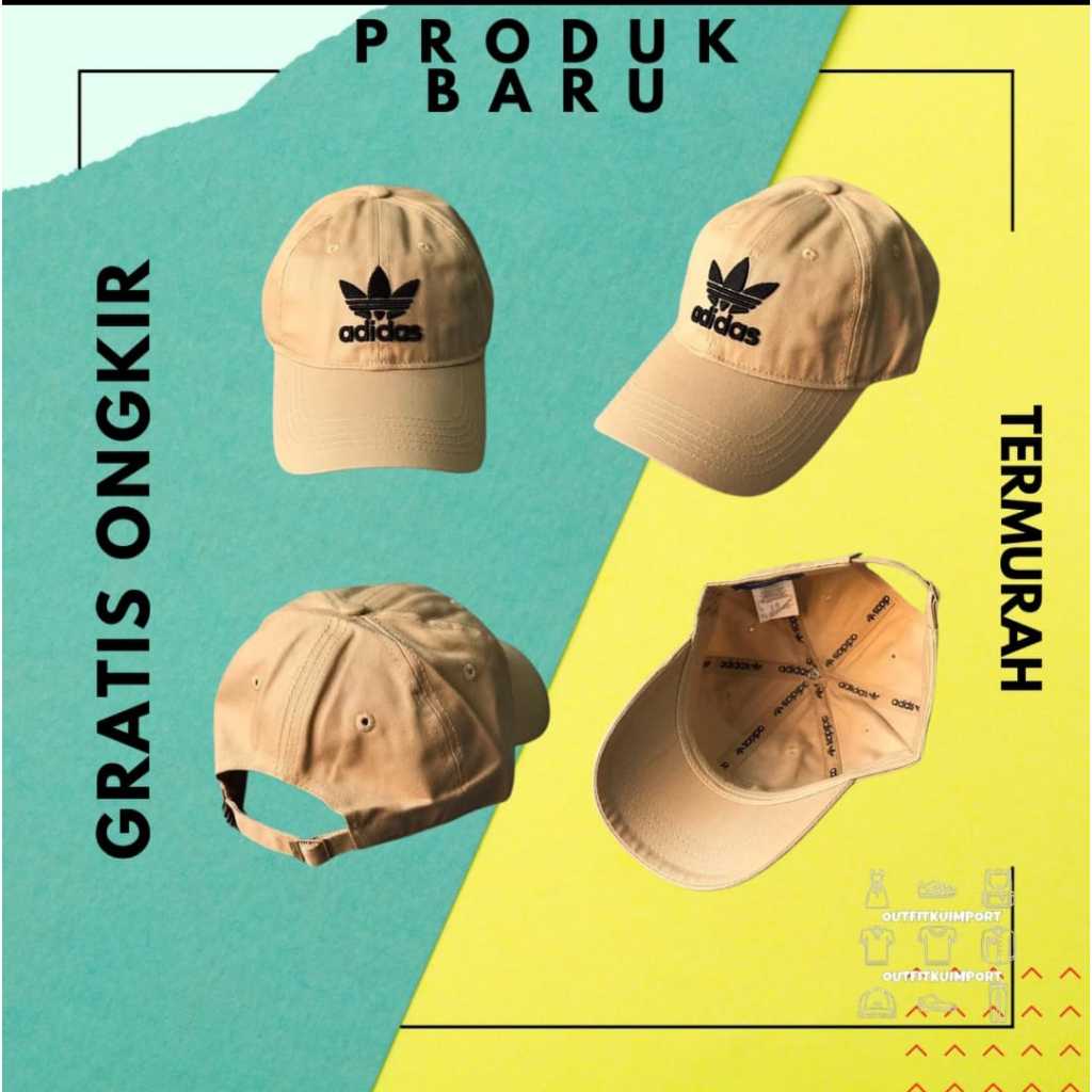 G-503 Topi Baseball Adidas Vintage Nude