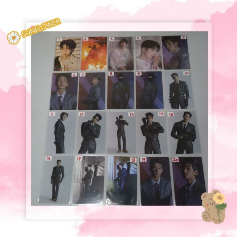 [ HARUS CO PACKING ] PHOTOCARD OFFICIAL WONWOO ATTACCA CARAT VER