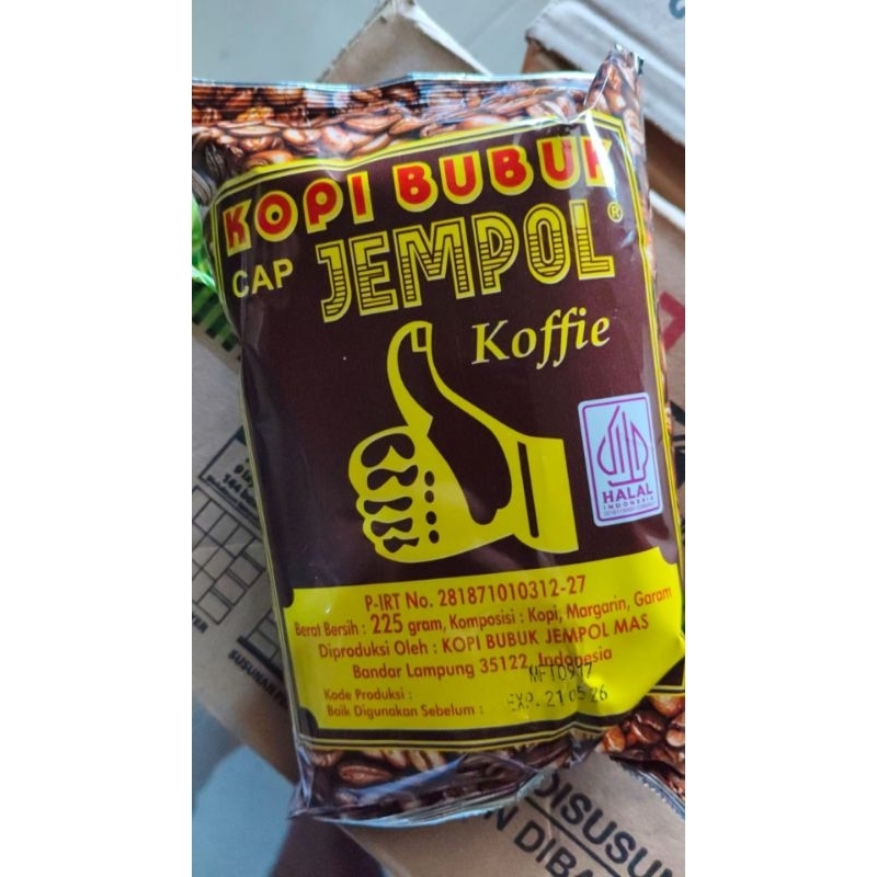 

Kopi Bubuk cap jempol koffie 225gr original 100%
