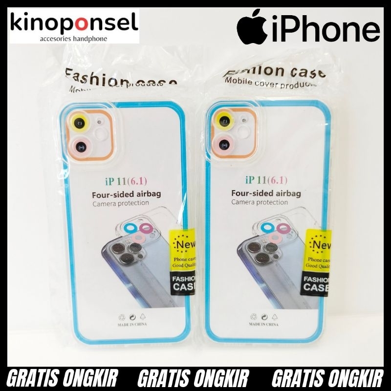 CASE HP IPHONE 11 | Case Bening Premium Bahan Tebal Pelindung Kamera Silikon Softcase Camera Protect