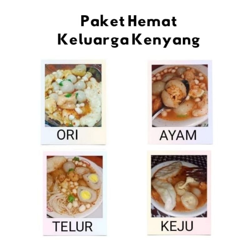 

Paket Bundling (Paket Hemat Keluarga Kenyang)