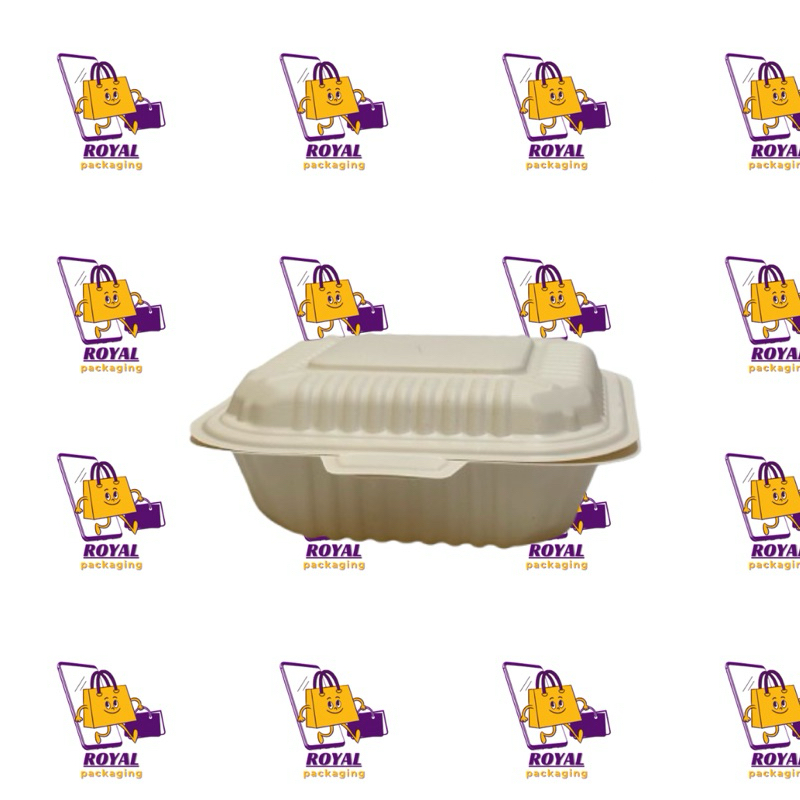 [ 50 PCS ] Meal Box Sekat 3 Makanan | Mealbox Sekat 3 | Kotak Makan Meal Box Merak | Mealbox Merak |