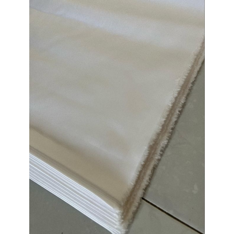 Kain Satin Katun Merek Primatex/ kain bahan baku batik premium