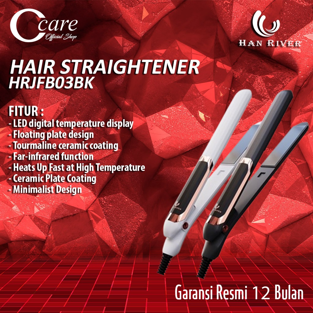 HAN RIVER Catokan Rambut HRJFB03BK HITAM 45watt