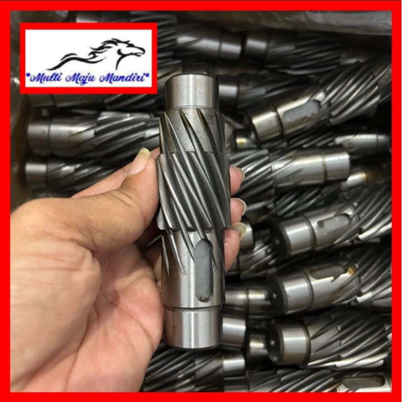 Gear Shaft Gearbox Kincir Tambak merek Actec.