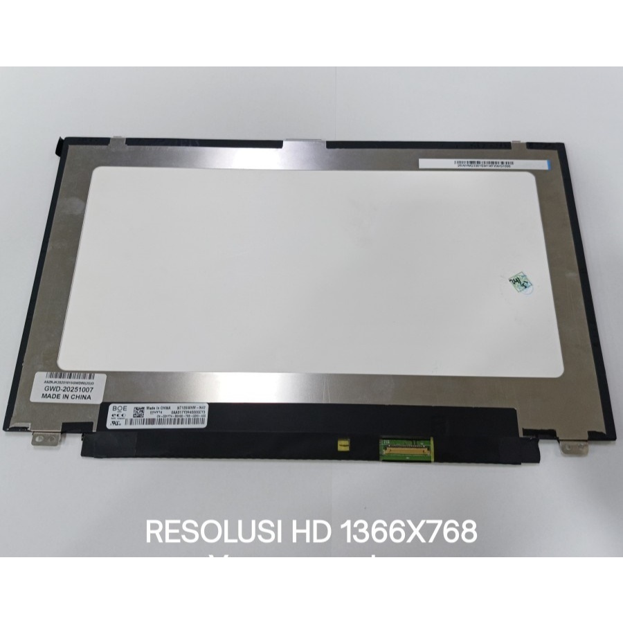 LAYAR LCD LED DELL LATITUDE 12 7280 12,5SLIM 30PIN