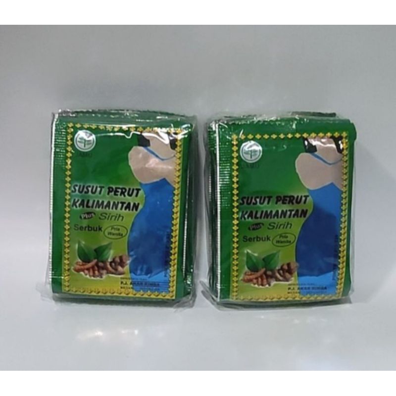 

susut kalimantan jamu serbuk, 1 bal isi 50pc