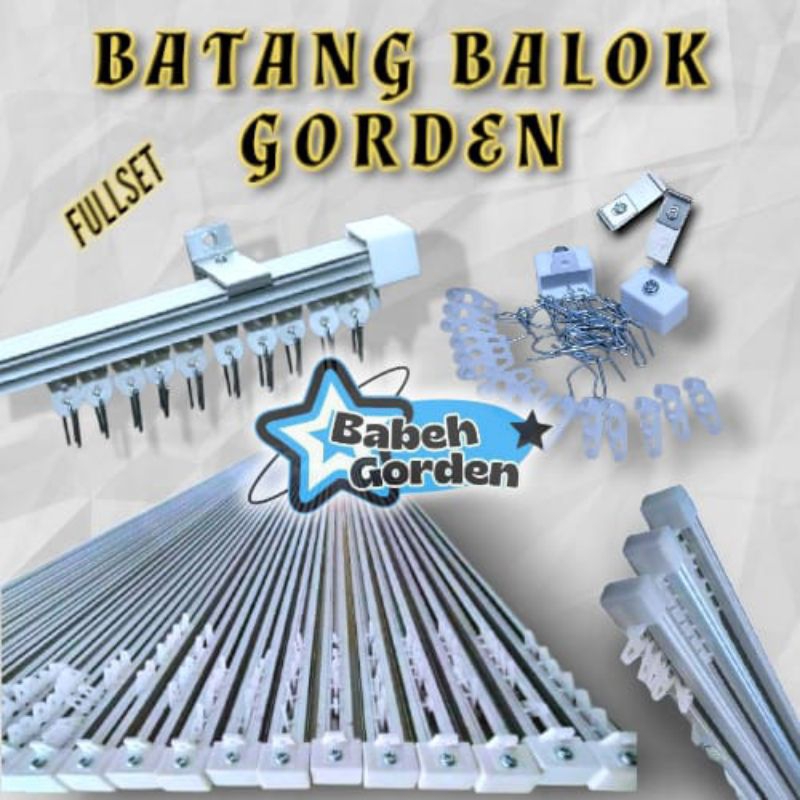 Batang fullset/Batang balok/Batang kotak/1 set Batang kotak/Batang Balok/Batang fullset