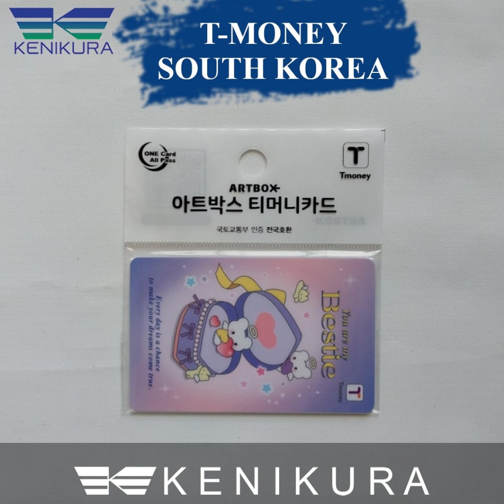 T-Money Prepaid Card South Korea / IC Card / MRT card kartu tmoney selatan Kenikura