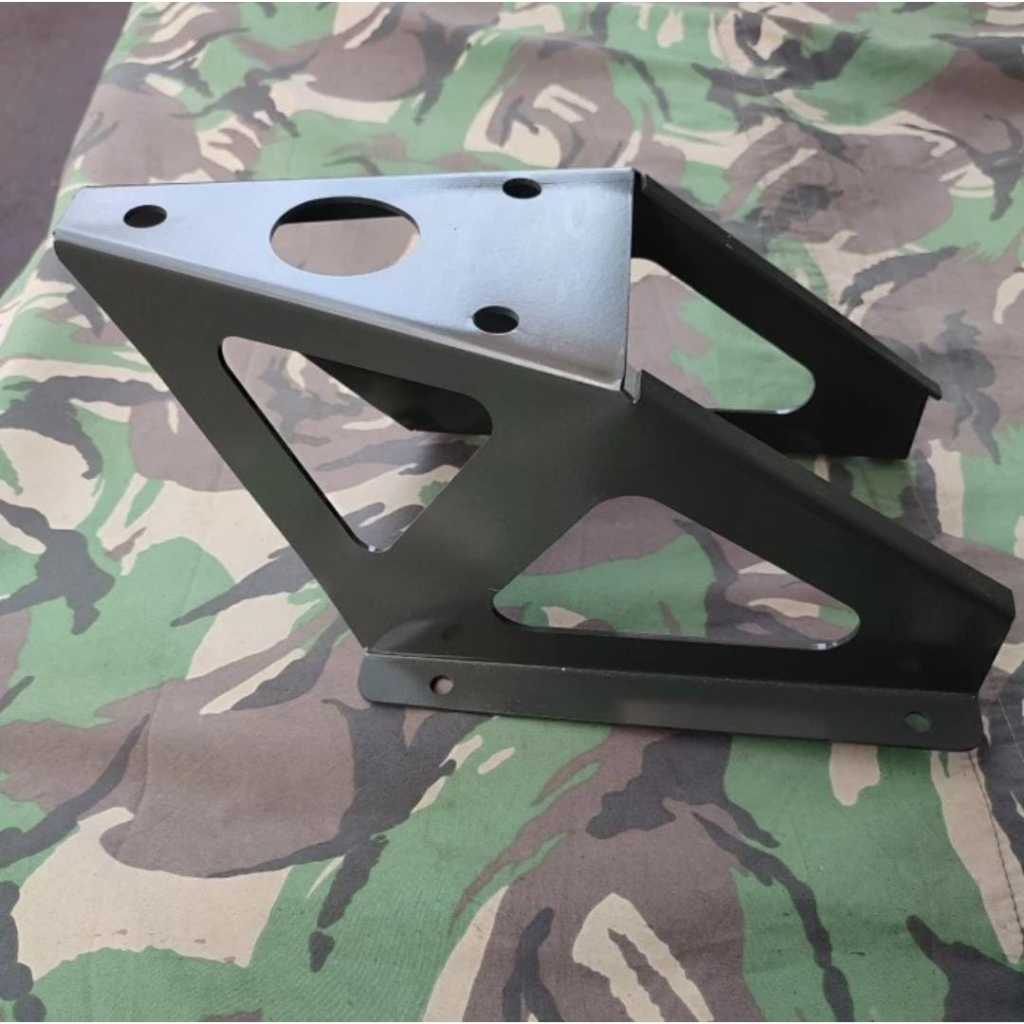 Dudukan Ban Serep Jeep Willys spare part jeep Acsesories Jeep Variasi Jeep Willys CJ Utility Spare P