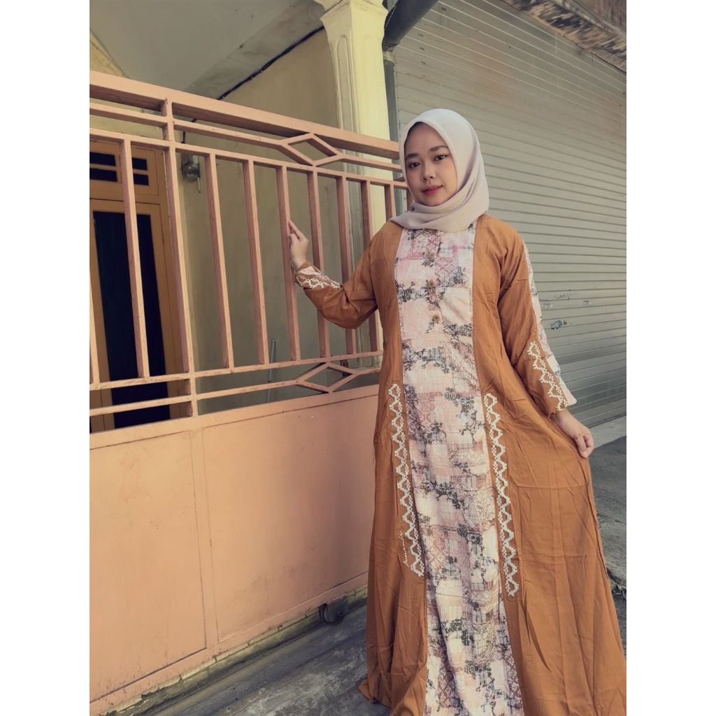Gamis Amanda Fashion terbaru 2025