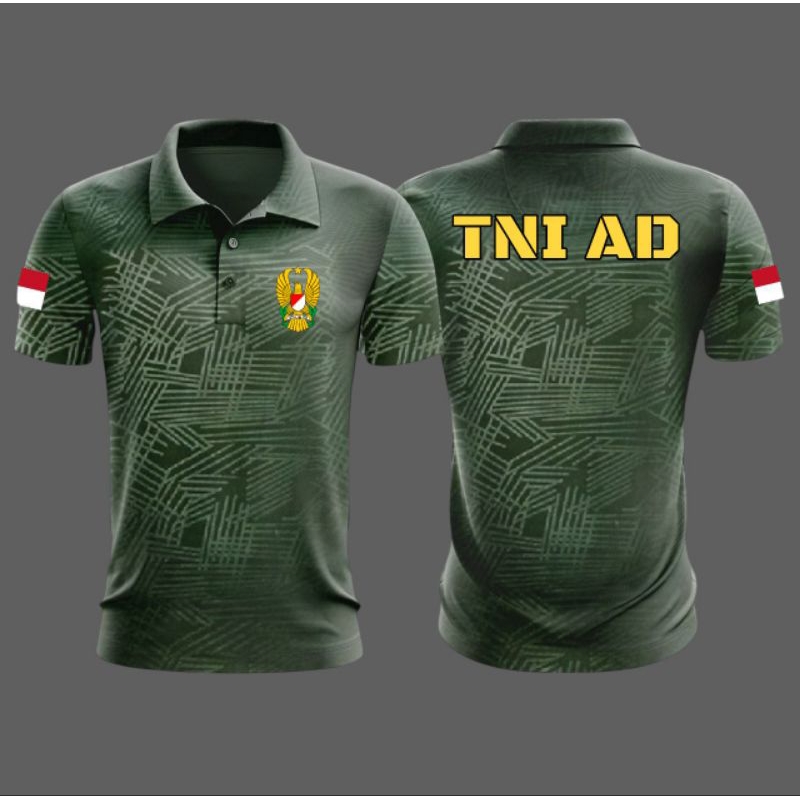 kaos wangki dryfit embose TNI AD