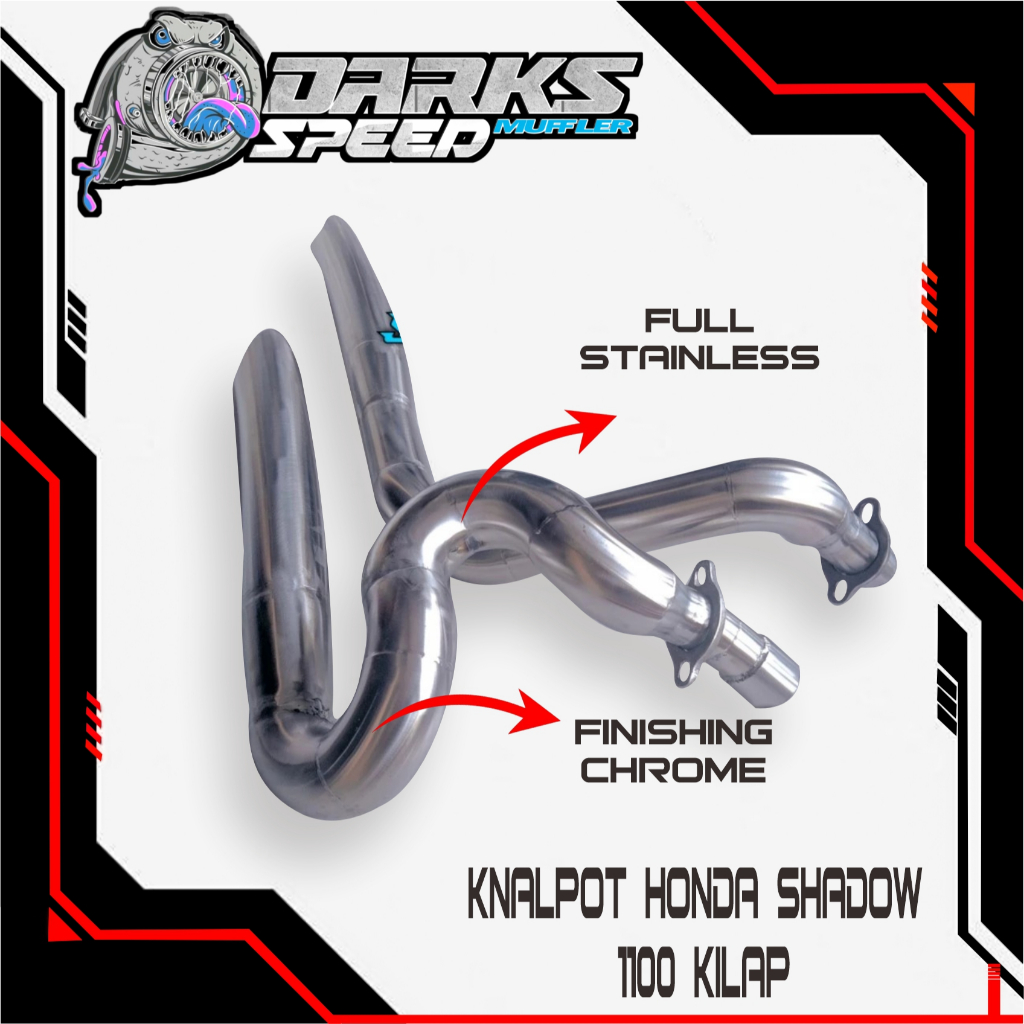 KNALPOT HONDA SHADOW 1100 KILAP