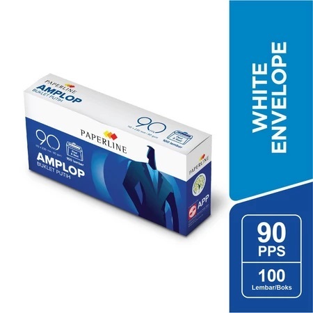 

Amplop Putih Paperline Uang/surat 90 Pps Polos / Amplop