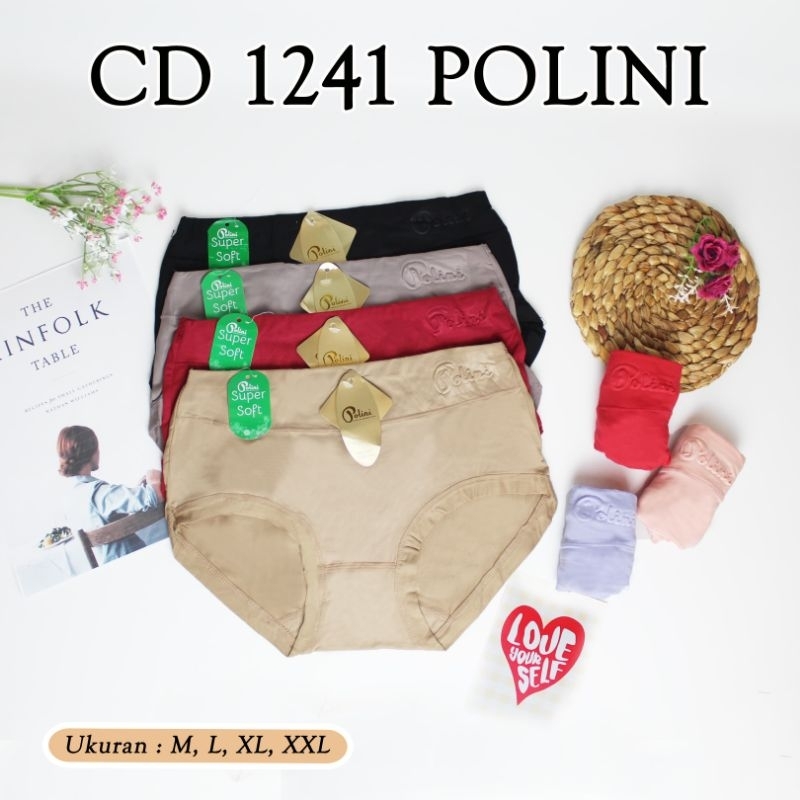 CELANA DALAM POLINI 1241/CD undies wanita melar original poloni