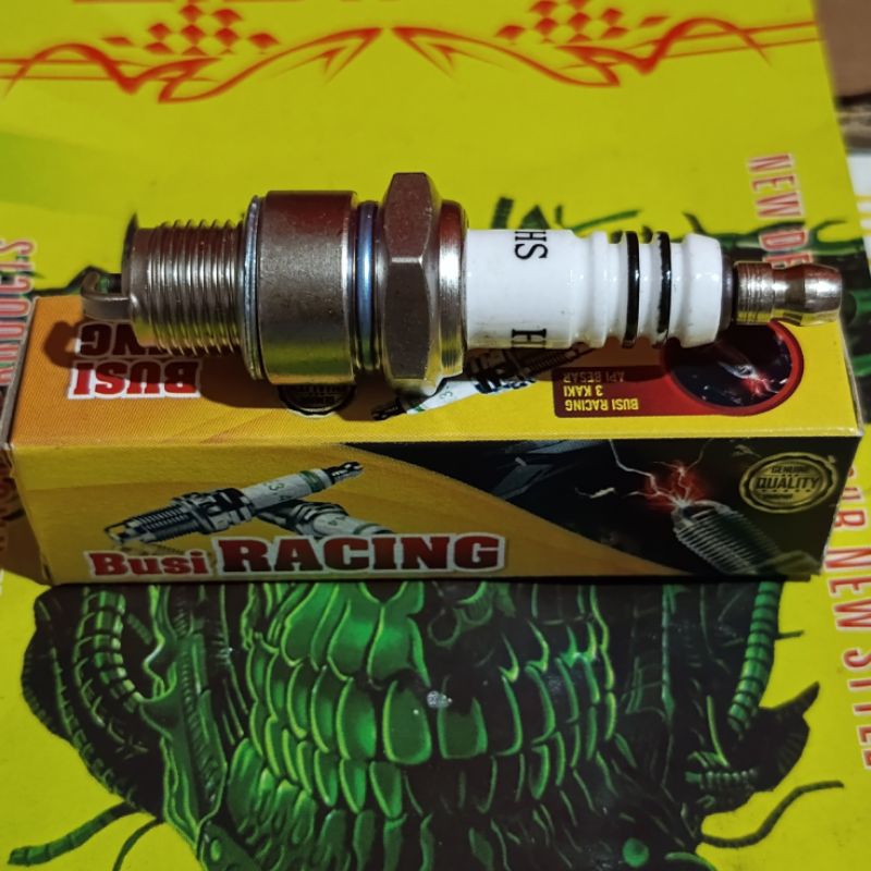 BUSI RACING 2T BP7HS RANDOM RACING KUNING 2T Busi Racing 2T Kuning BP7HS Busi rx king f1zr force sig