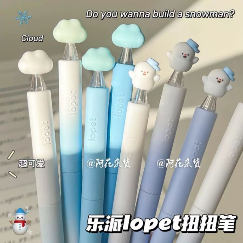 

1PCS - Pen Lucu Karakter 3D / Pen 0,5mm / Pen timbul lucu / Pen putar / Alat tulis Karakter cantik