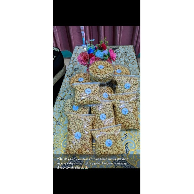 

kacang bawang homemade 500 gram