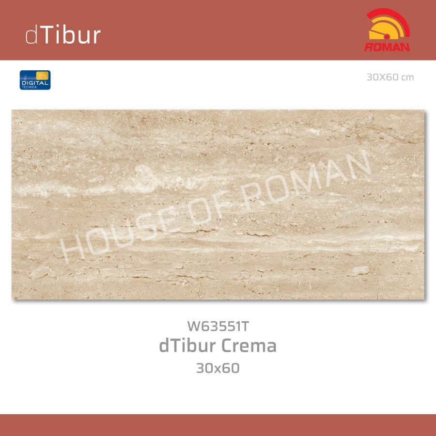 ROMAN KERAMIK dTibur Crema 30x60T W63551T ROMAN KERAMIK