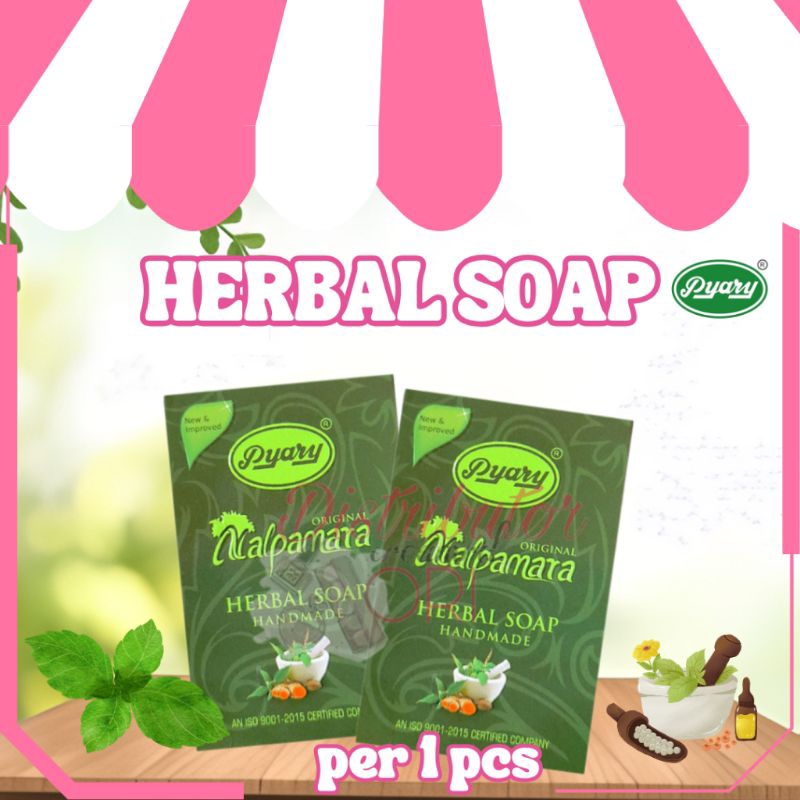 PYARY Nalpamara Sabun Arab Pyary 75gr | Sabun Herbal Nalpamara | ASLI