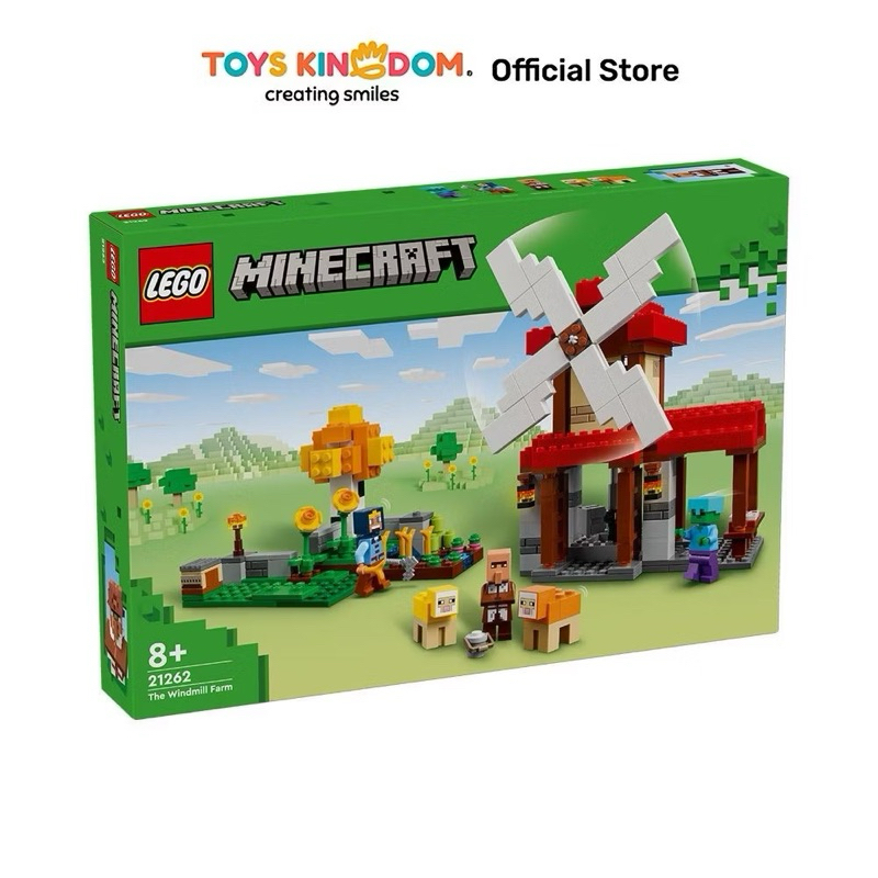 Lego minecraft Windmill farm