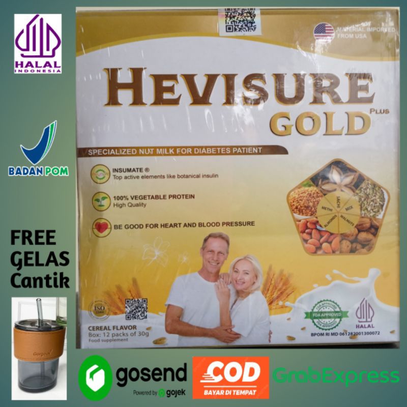 

HEVISURE GOLD MILK SUSU DIABETES KENCING MANIS DAN GULA DARAH TINGGI