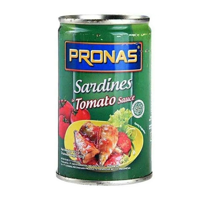 

Pronas Sarden Saus Tomat 155 gr