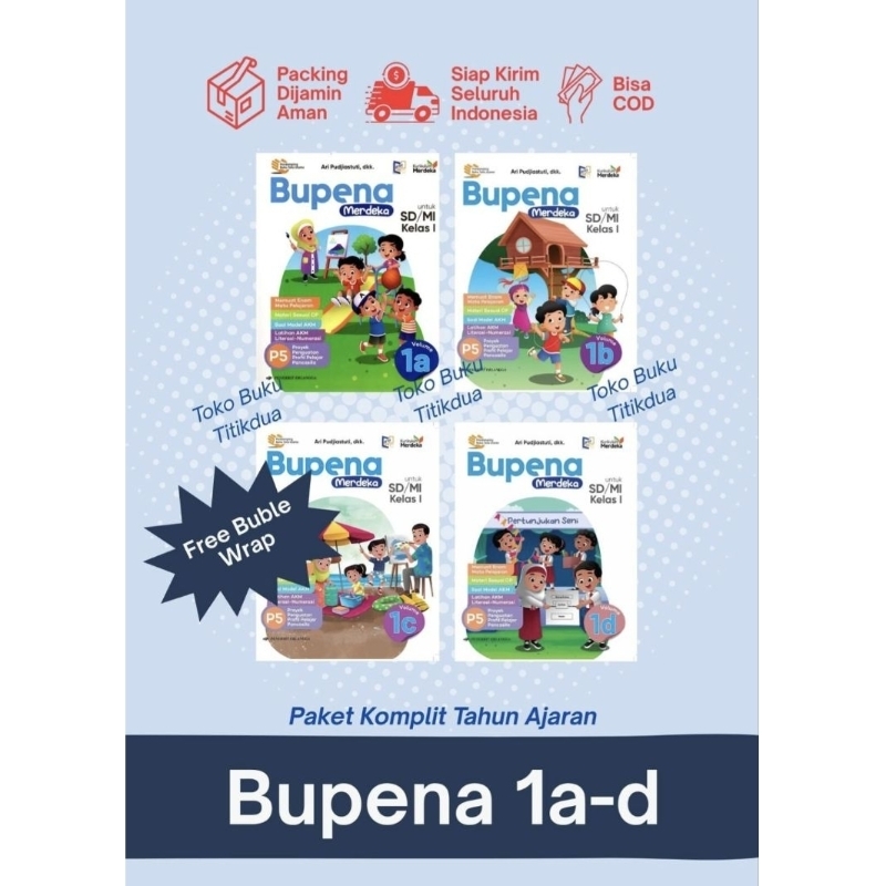 

Bupena 1 Kurikulum Merdeka untuk kelas 1 SD/MI