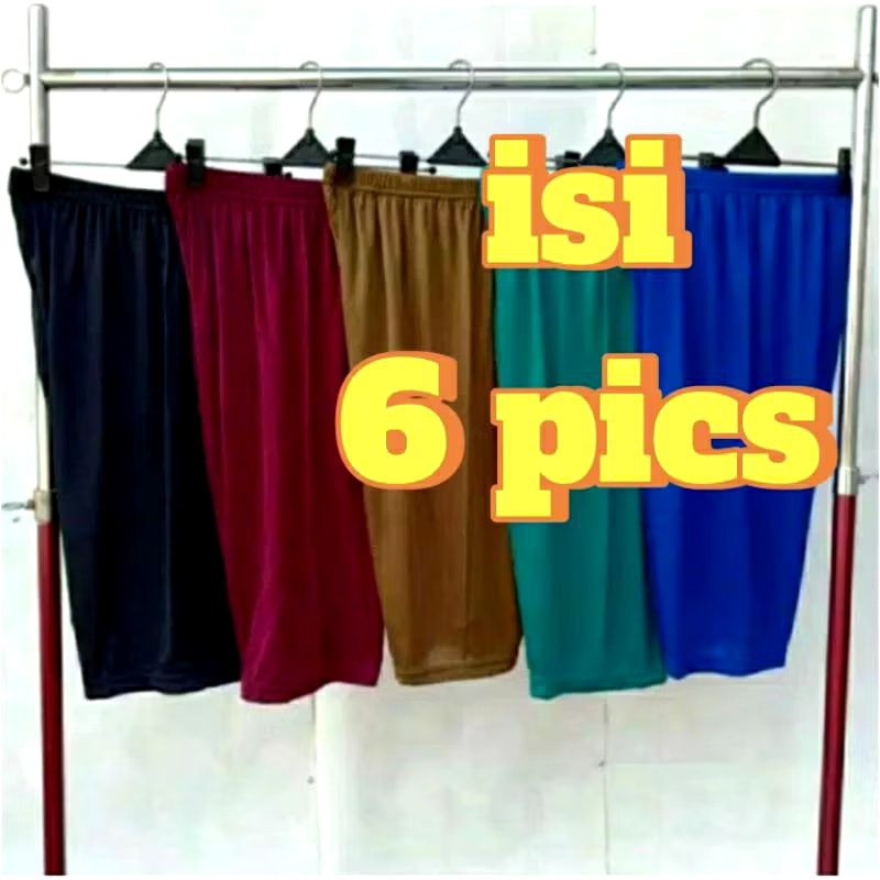 [6 Pcs] Sot Daleman Wanita Dewasa Celana Pendek Dalaman Rok Dan Legging Dewasa Kolor Sot